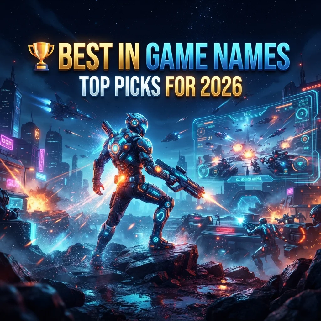 🏆 Best In Game Names – Top Picks for 2026