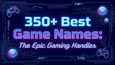 Best Game Names