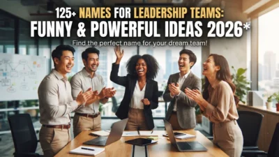 Names for Leadership Teams