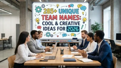 Unique Team Names