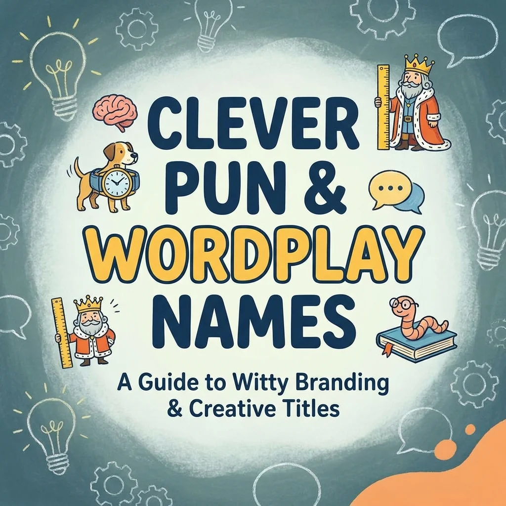 🧠 Clever Pun & Wordplay Names