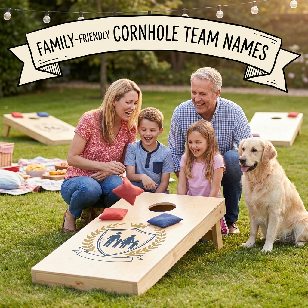 🎯 Cornhole Duo & Partner Team Names
