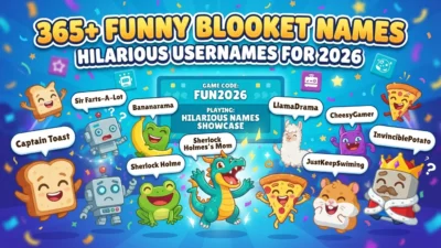 Funny Blooket Names