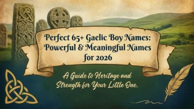Gaelic Boy Names