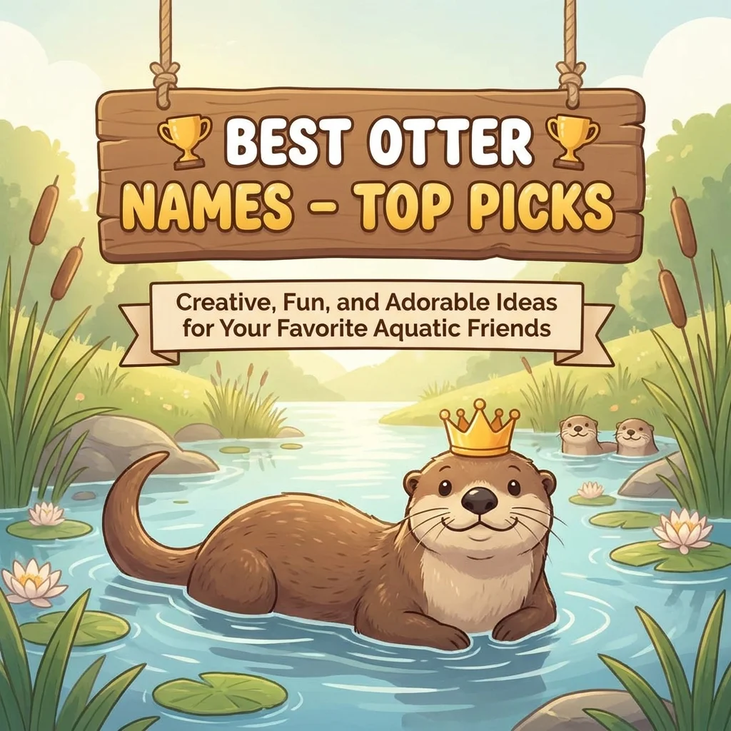 🏆 Best Otter Names – Top Picks