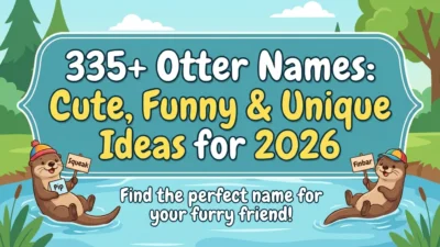 otter namaes