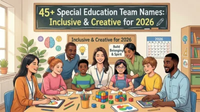 Special Education Team Names