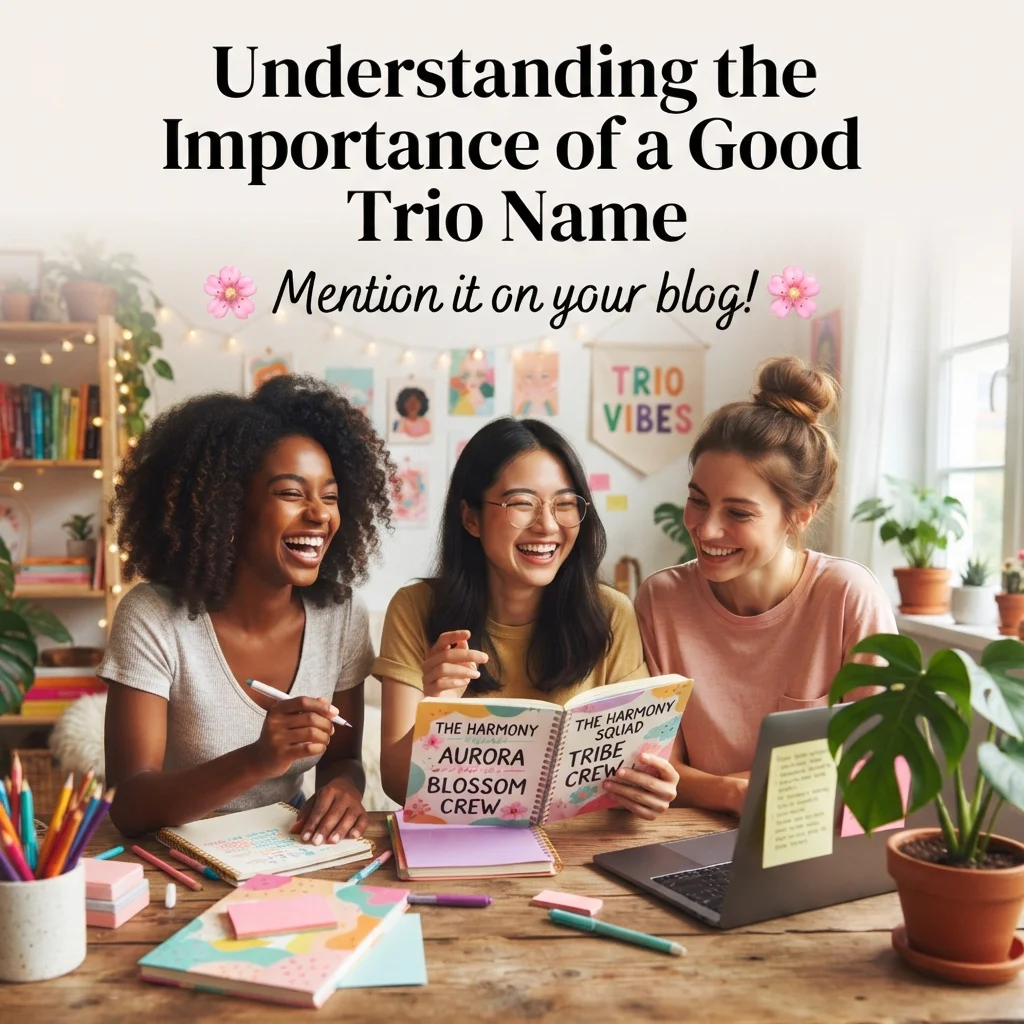 🌸 Understanding the Importance of a Good Trio Name