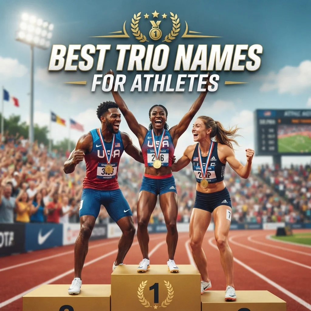 🏅 Best Trio Names for Athletes