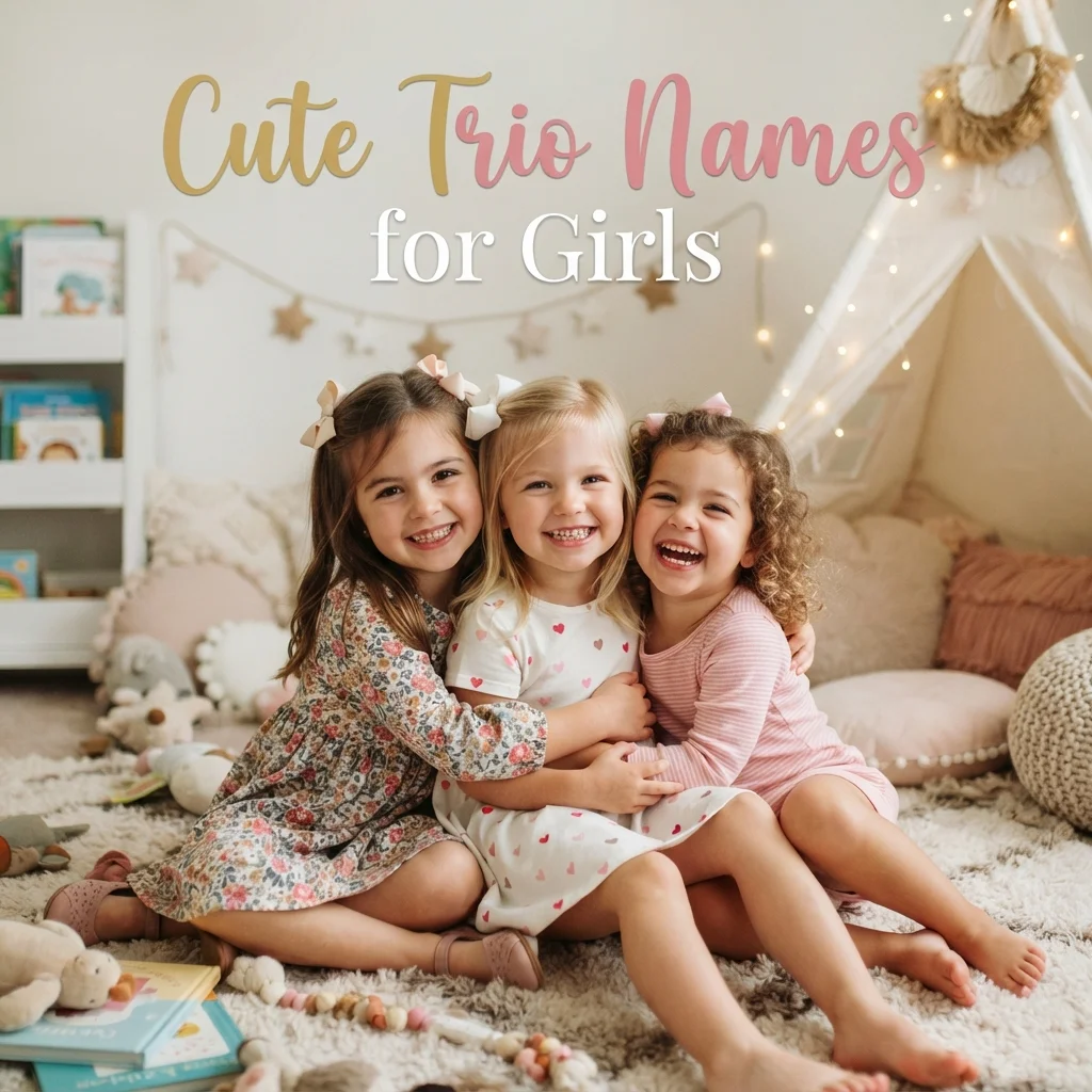 🎀 Cute Trio Names for Girls