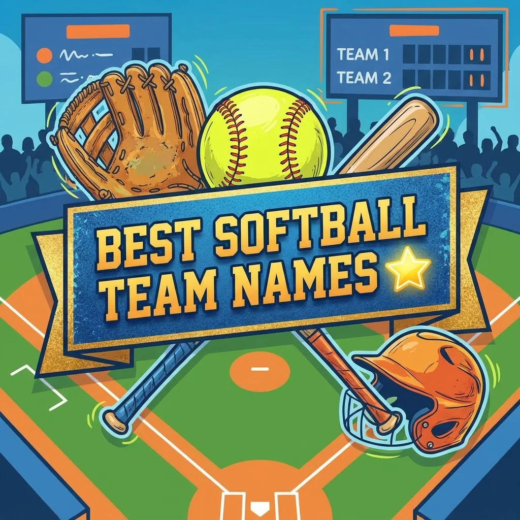 Best Softball Team Names โญ