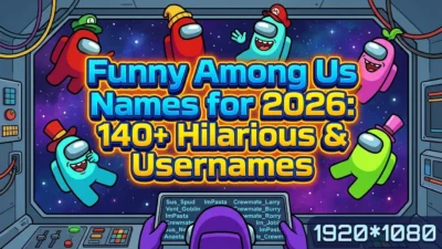 Funny Among Us names for 2026 featuring hilarious and creative username ideas