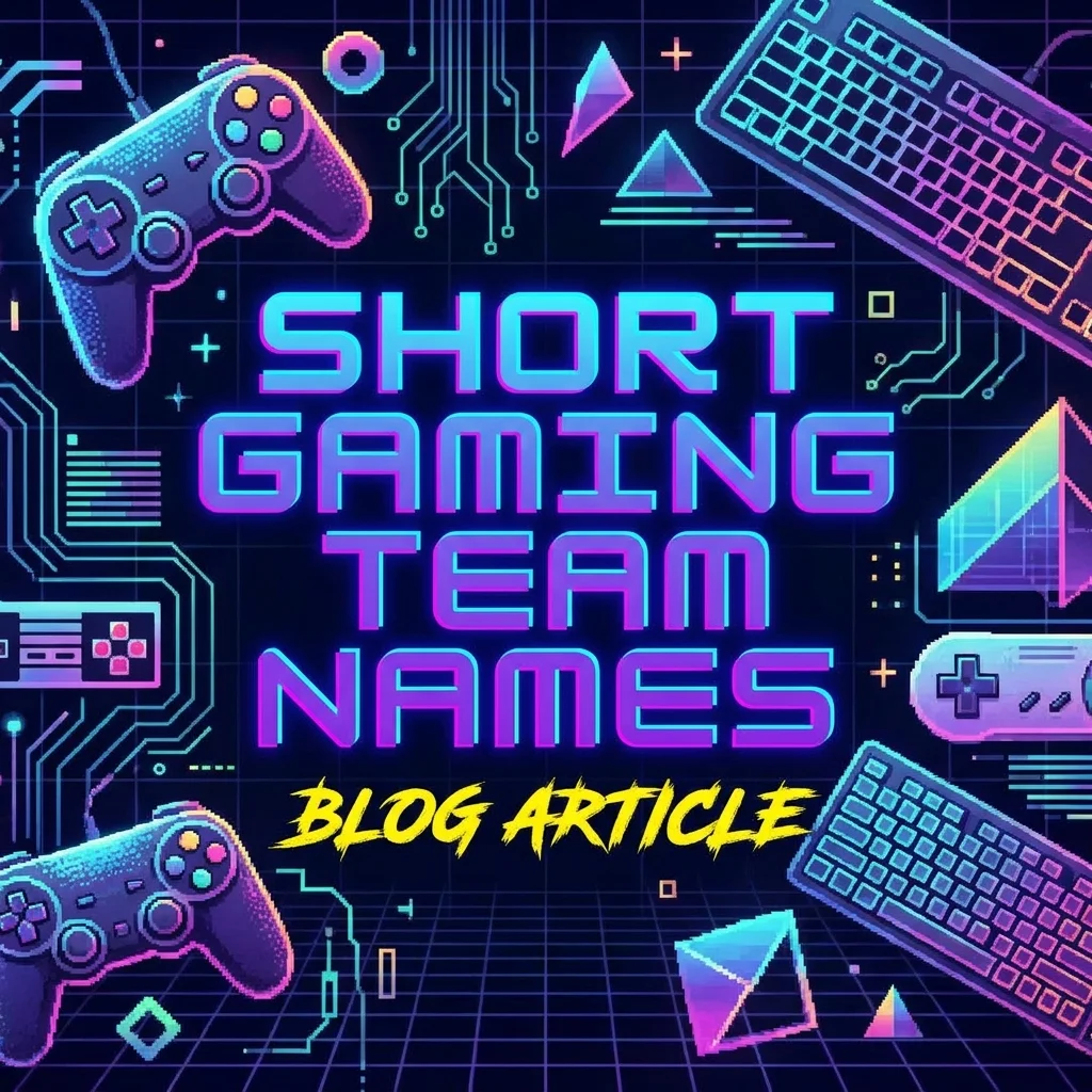 Short Gaming Team Names
