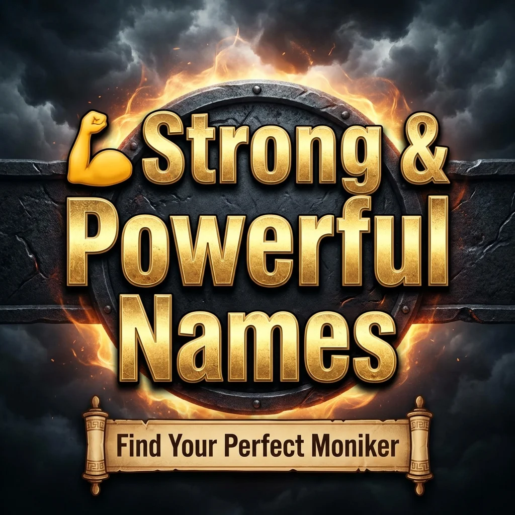 Strong and powerful names with bold, fearless, and confident ideas