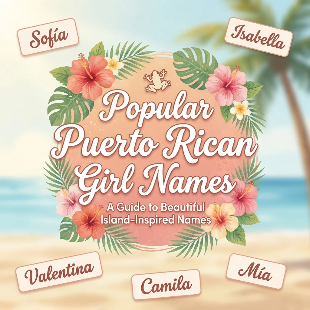 Popular Puerto Rican girl names with beautiful and meaningful naming ideas