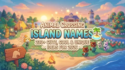 Animal Crossing island names with 230+ cute, cool, and unique ideas for 2026