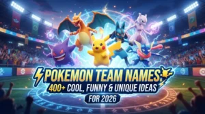 Pokemon team names with 400+ cool, funny, and unique ideas for 2026