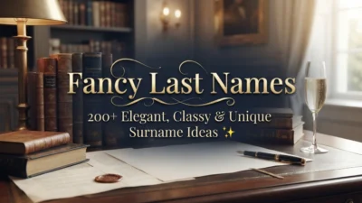 Fancy last names with 200+ elegant, classy, and unique surname ideas