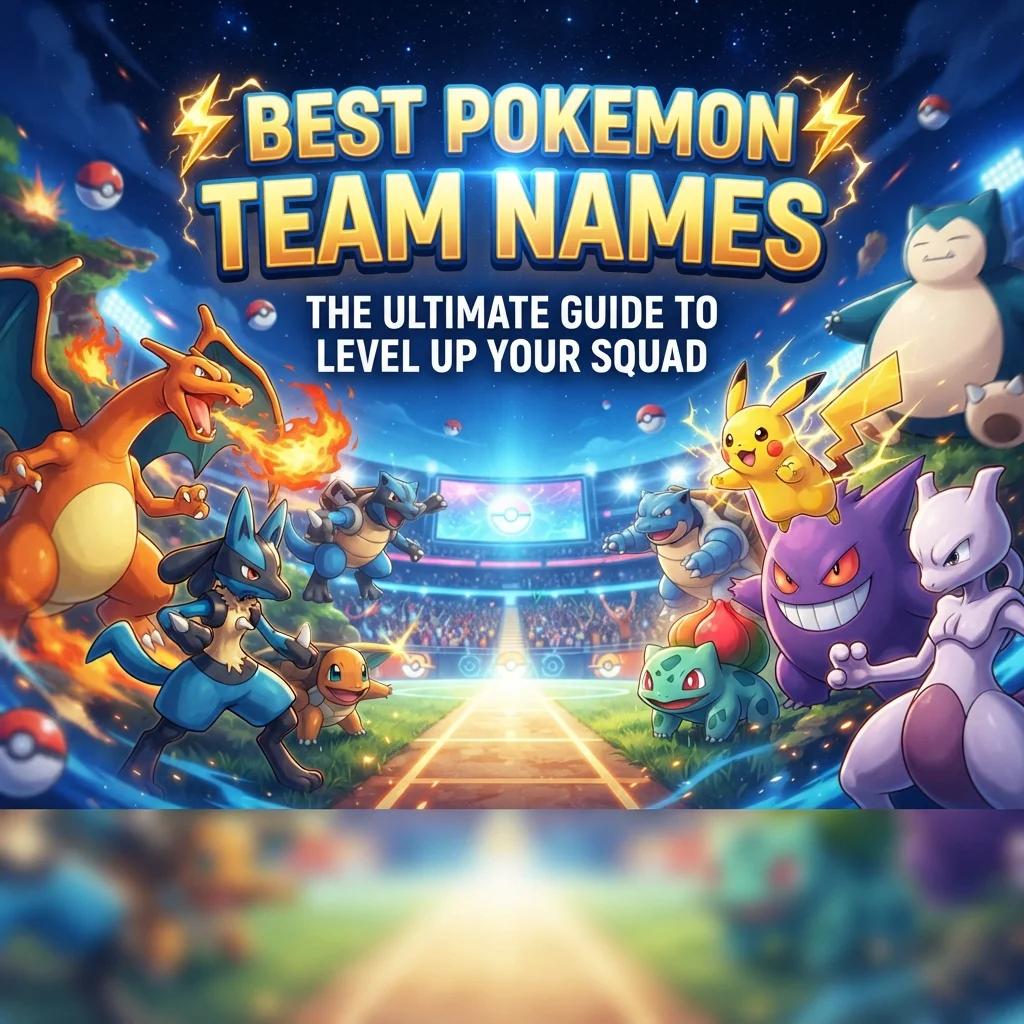 Best Pokemon team names with cool, funny, and unique ideas