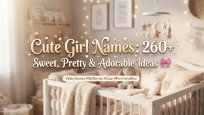 Cute girl names with 260+ sweet, pretty, and adorable ideas