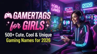 Gamertags for girls with 500+ cute, cool, and unique gaming names for 2026