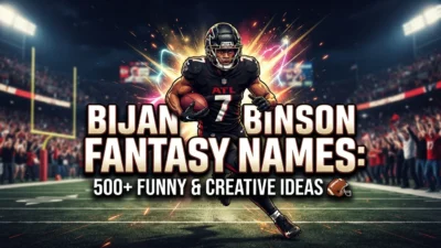 Bijan Robinson fantasy names with 500+ funny and creative ideas for 2026