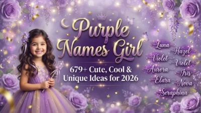679+ purple girl names with cute, cool, unique, and creative ideas for 2026