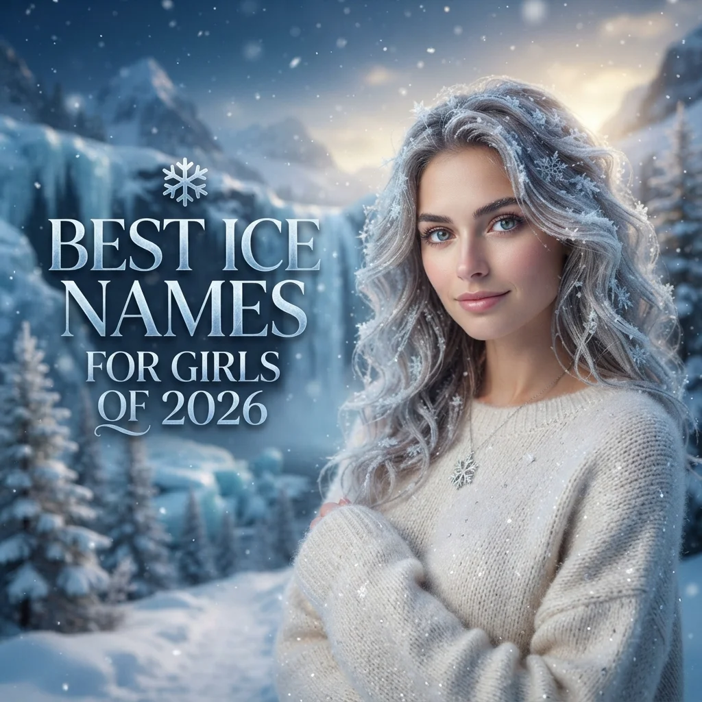 Best ice names for girls of 2026 with cool, cute, unique, and frosty ideas
