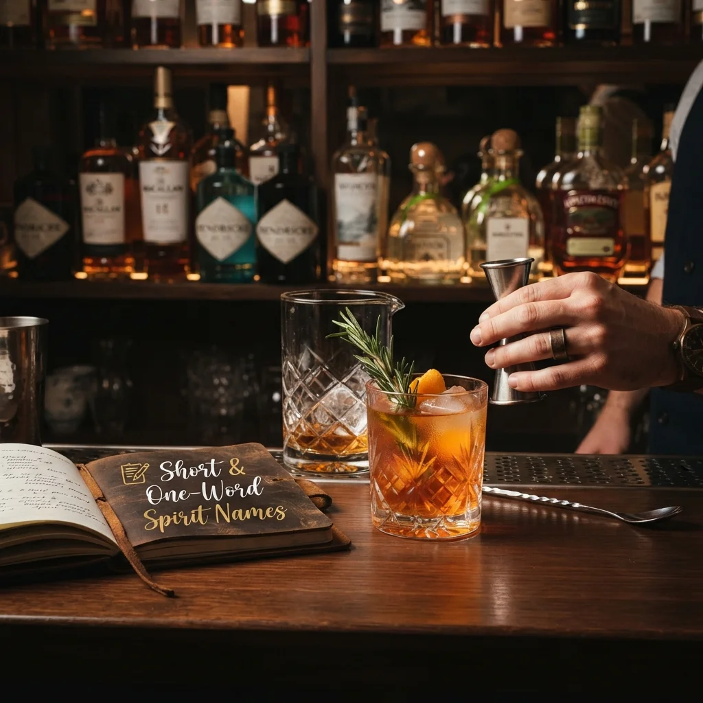 Short and one-word spirit names with cool, unique, mysterious, and memorable ideas