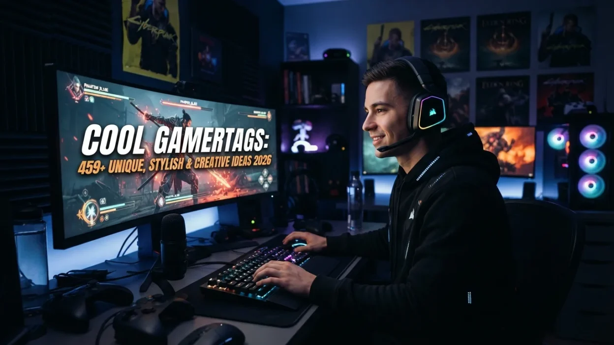 459+ cool gamertags with unique, stylish, and creative gaming name ideas for 2026