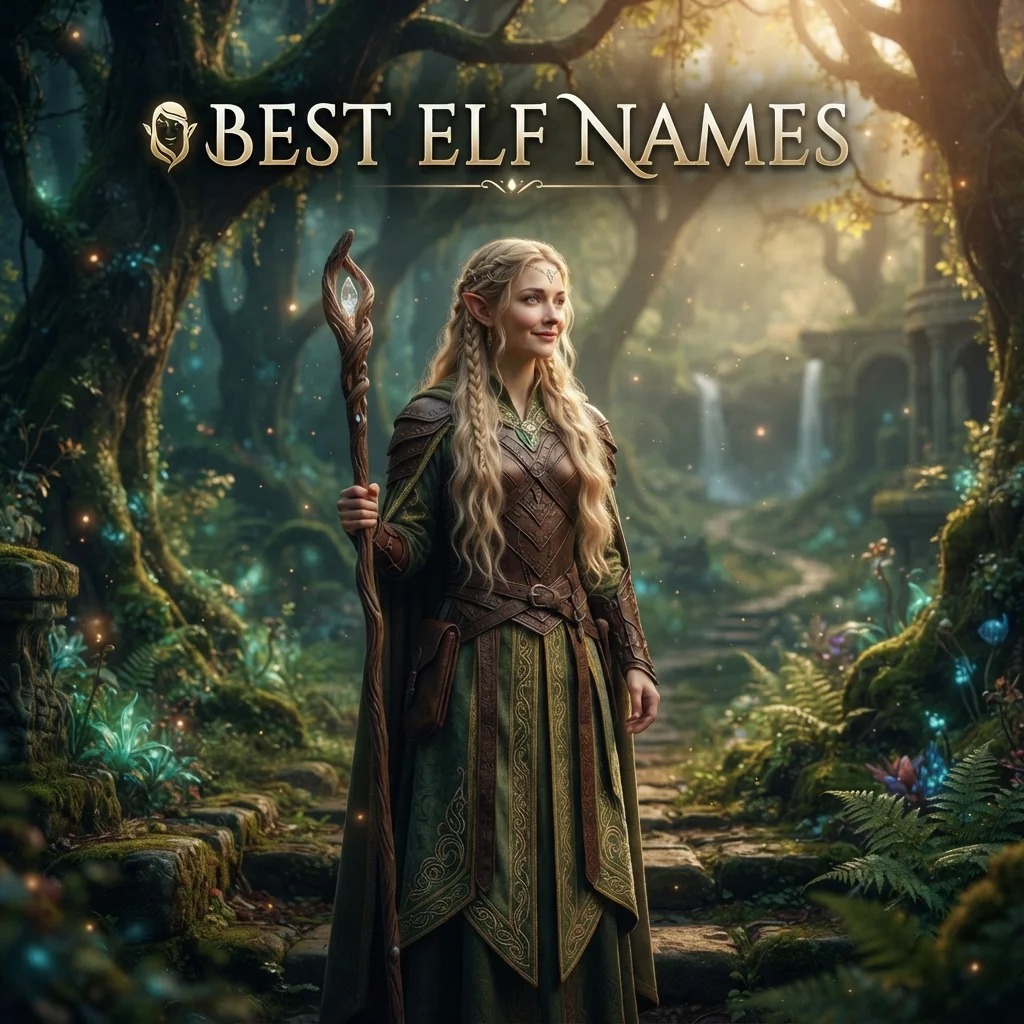 Best elf names with magical, unique, creative, and enchanting ideas