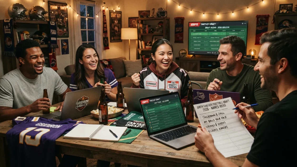 379+ dirty fantasy football names with funny, clever, cheeky, and risqué ideas for 2026