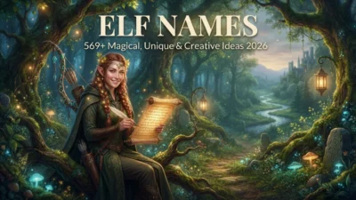 569+ elf names with magical, unique, creative, and enchanting ideas for 2026