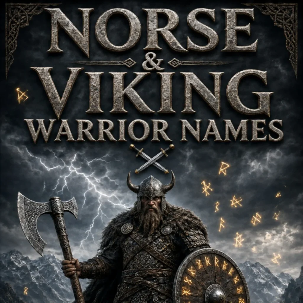 Norse and Viking warrior names with powerful, epic, legendary, and battle-inspired ideas
