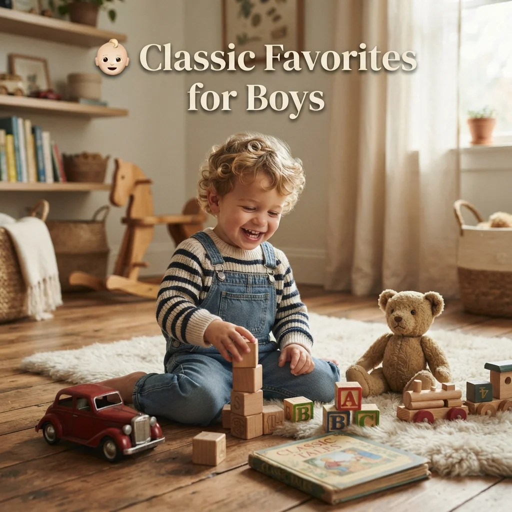 Classic favorite boy names with timeless, traditional, and popular naming ideas