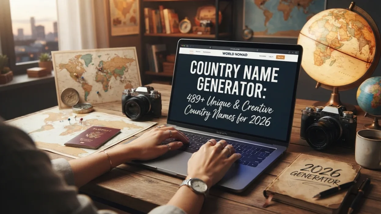 489+ country name generator ideas with unique, creative, fictional, and memorable country names