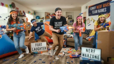 500+ funny Nerf war team names with hilarious, creative, and playful ideas for 2026
