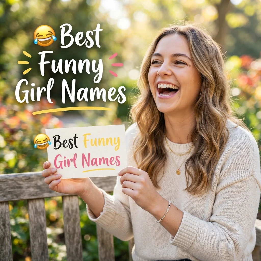 Best funny girl names with cute, silly, hilarious and creative ideas