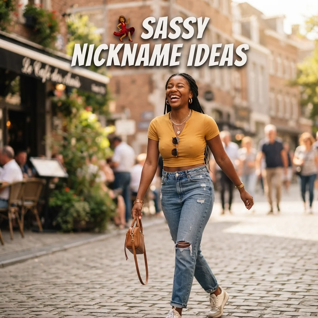 Sassy nickname ideas with bold, playful, funny, and stylish names