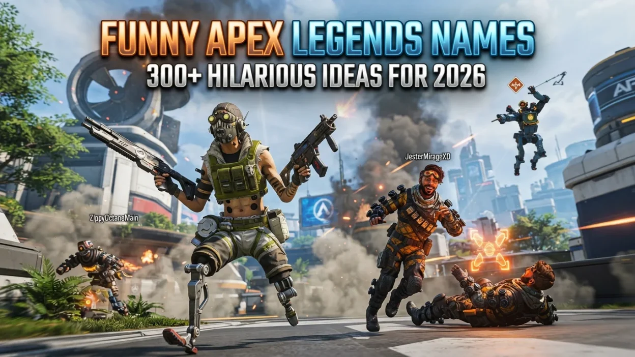 300+ funny Apex Legends names with hilarious, clever, and creative username ideas for 2026