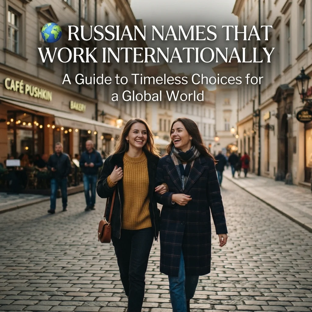 Russian names that work internationally with classic, modern, versatile, and recognizable ideas