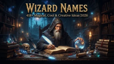 418+ wizard names with magical, cool, unique, and creative ideas for 2026